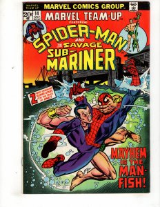 Marvel Team-Up #14 (FN-) 1973 SUB-MARINER Appearance  / ID#800