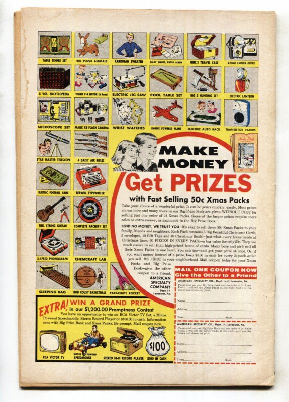 SEA DEVILS #2--GREYTONE COVER --1961--DC--comic book