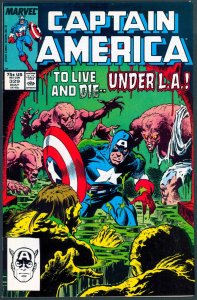 Captain America 329 VF/NM 9.0 Marvel 1987