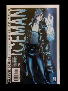 X-MEN Iceman #1-4 Complete Set 2001 Marvel Comics Icons Series 1 2 3 4 Lot VF