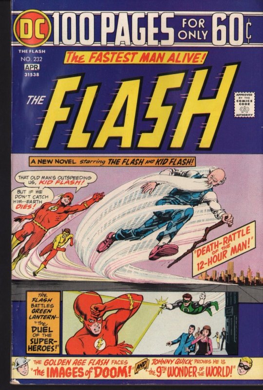 FLASH (1959) #232 VF- (7.5) 100 page spectacular