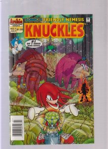Sonic's Friendly Nemesis Knuckles #1 - Patrick Spaziante Cover (9/9.2) 1996