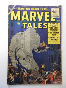 Marvel Tales #149 GD- Condition 4 in tear fc, moisture stain