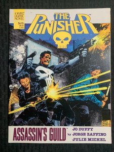 1988 THE PUNISHER Assassin's Guild FVF 7.0 Marvel Graphic Novel / Jorge Zaffino