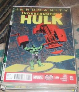 INDESTRUCTIBLE HULK # 17 .inh + inhumanity +bruce banner