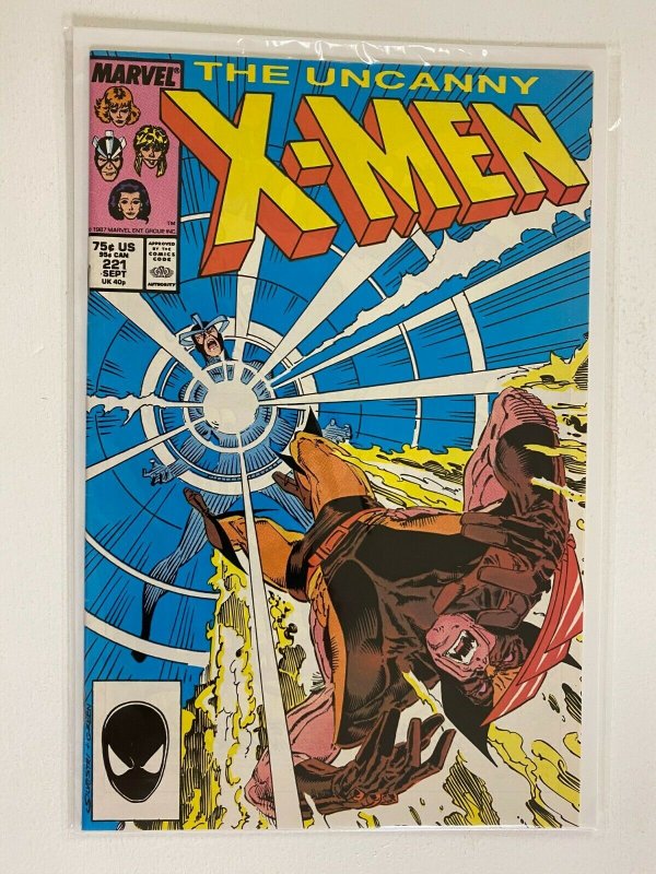 The Uncanny X-Men #221 Direct Edition 6.0 FN (1987)