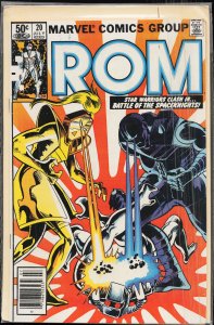 Rom #20 (1981) Rom