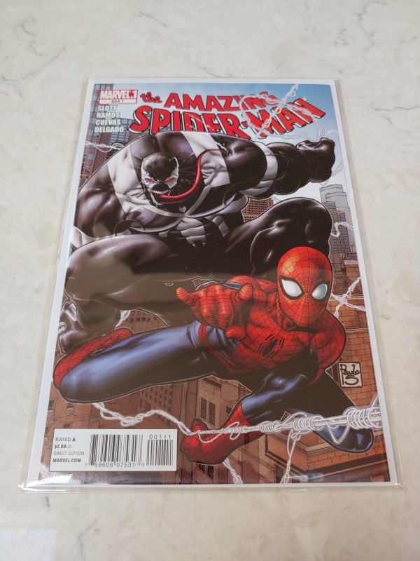 The Amazing Spider-Man # 654.1 (2011, Marvel) 1st Agent Venom Flash Thompson