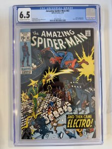 Amazing Spider-Man #82 CGC 6.5.. Electro App..And Then Came ELECTRO! (1970)