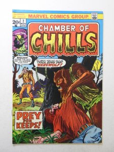 Chamber of Chills #7 (1973) VG+ Condition centerfold detached bottom staple