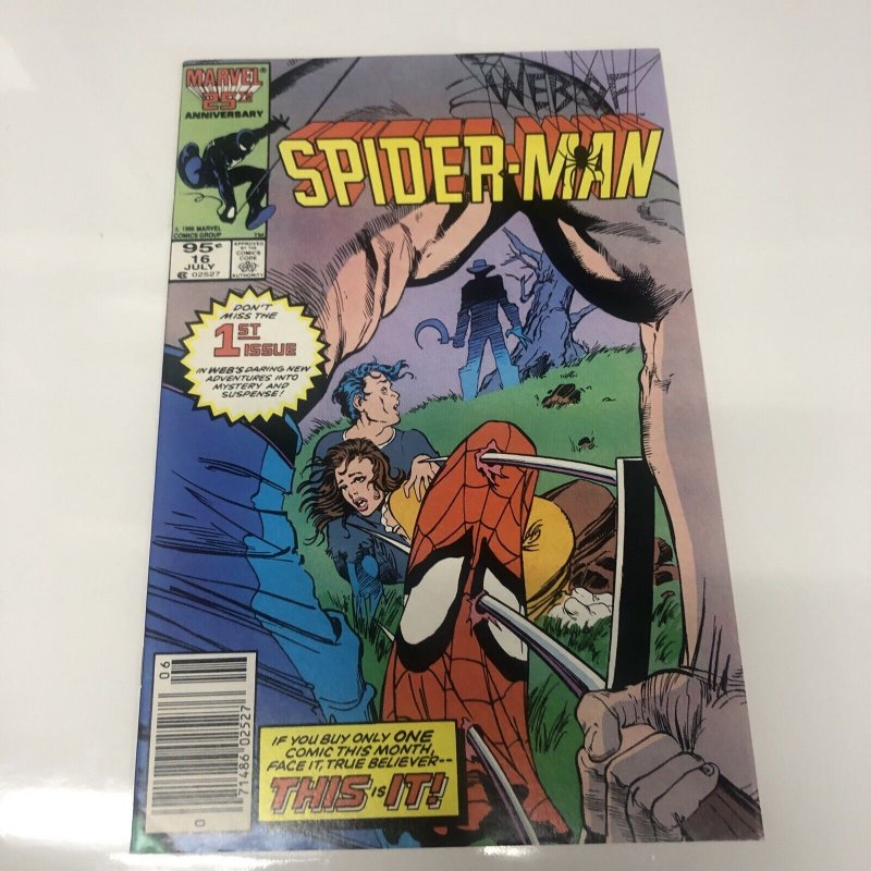 Web Of Spider-Man (1985) # 16 (FN/VF) Canadian Price Variant • CPV • Michelinie