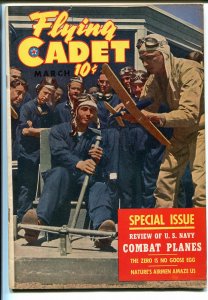 Flying Cadet Vol 2 #3 1944-WWII-comics-text-photos-naval aircraft-FN/VF