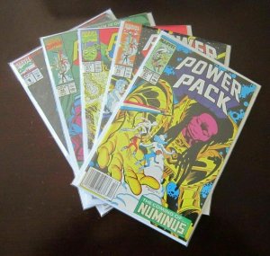 Power Pack comic lot from #1-58 + more 45 different books avg 7.0 (1984-90)