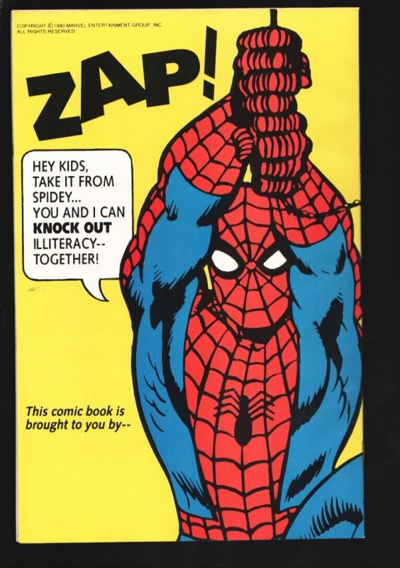 Amazing Spider-Man-Adventures in Reading #1  1990 - Marvel  -FN - Comic Book