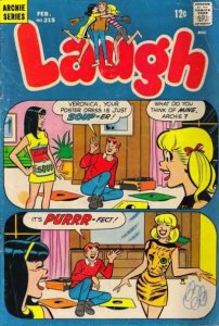 Laugh Comics #215, Fine+ (Stock photo)
