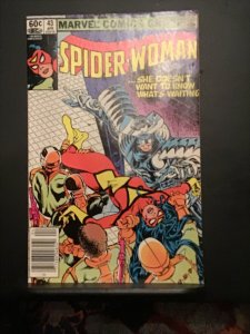 Spider-Woman #43 (1982) High-grade! Silver Samurai! VF/NM Wow