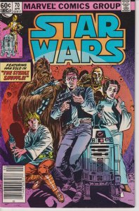 Marvel Comics Group! Star Wars! Issue #70!