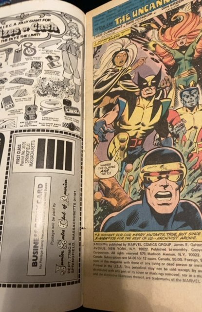 X-Men #107 1977 Gladiator Imperial Guard 1st