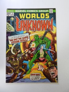 Worlds Unknown #3 (1973) FN- condition