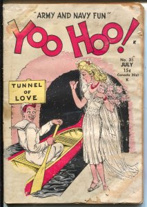 Yoo Hoo! #35 1945-H-K Pubs-military jokes & cartoons-WWII-FR