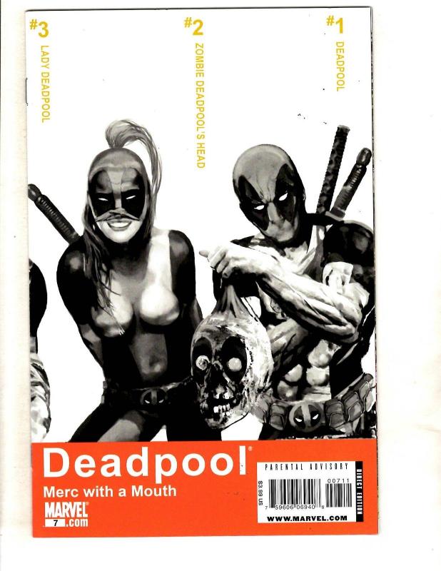 Deadpool Merc With A Mouth # 7 NM 1st Print Marvel Comic Book 1st Lady DP J325