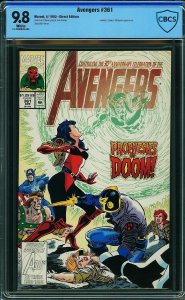 Avengers #361 (1993) CBCS 9.8 NM/MT