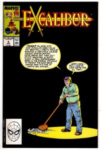 Excalibur #4 (1989) Marvel Comics