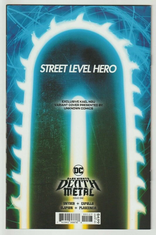 Dark Knights Death Metal #1 Unknown Comics Ngu DC Comics 2021 EB210