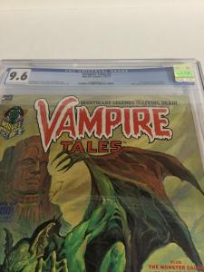 Vampire Tales 2 CGC 9.6 OW/W Pages First App. Of Satana Marvel Comics 2026037011