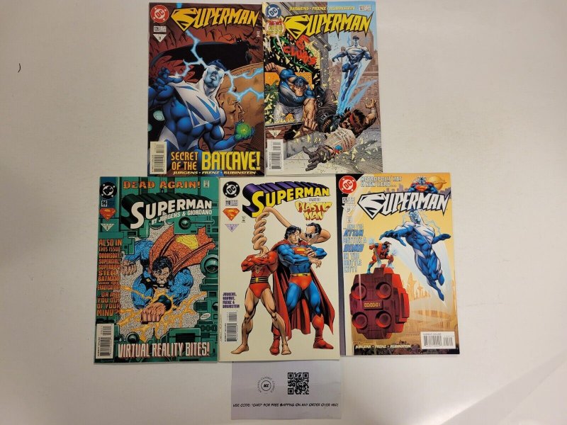 5 Superman DC Comic Books #96 110 125 126 127 80 TJ20