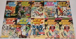 New Wave #1-13 VF/NM complete series + error variant + volunteers #1-2 w/glasses