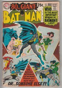 Batman #208 (Feb-69) VG/FN Mid-Grade Batman