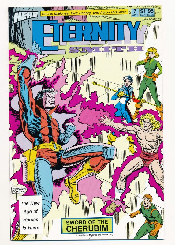 Eternity Smith (1987 Hero) #1-9 VF/NM complete series