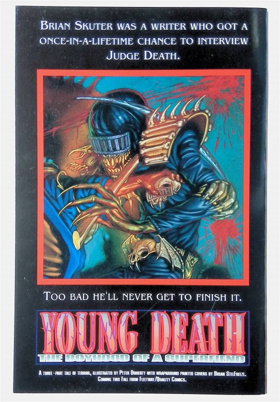 Necropolis #7 (June 1992, Fleetway/Quality) VF/NM