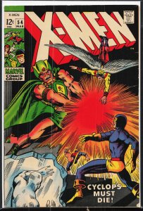 The X-Men #54 (1969) X-Men [Key Issue]