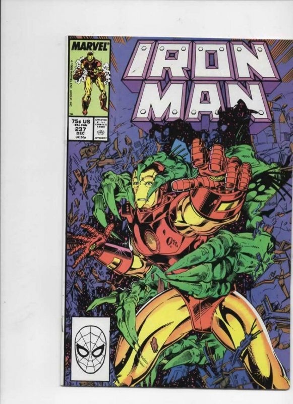 IRON MAN #237, VF/NM Tony Stark, Star Hunter, 1968 1988, more IM in store,Marvel