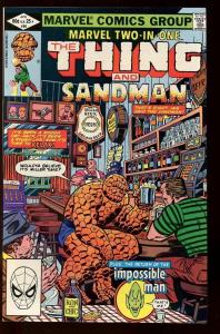 MARVEL TWO-IN-ONE #86, VF/NM, The Thing, Sandman, 1974 1982  more in store