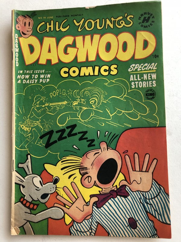 Dagwood#19, VG, nice flat book see photos