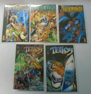 Tellos Image comics set:#1-10 8.5 VF+ (1999)