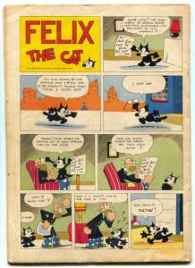 Popular Comics #139 1947- Smokey Stover- Felix diving cover FN