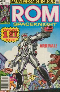 Rom #1 (Newsstand) FN ; Marvel | Spaceknight Bill Mantlo