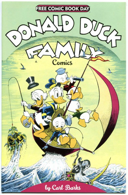 DONALD DUCK FAMILY, NM, FCBD, Carl Barks, Uncle Scrooge,2012,more  FCBD in store