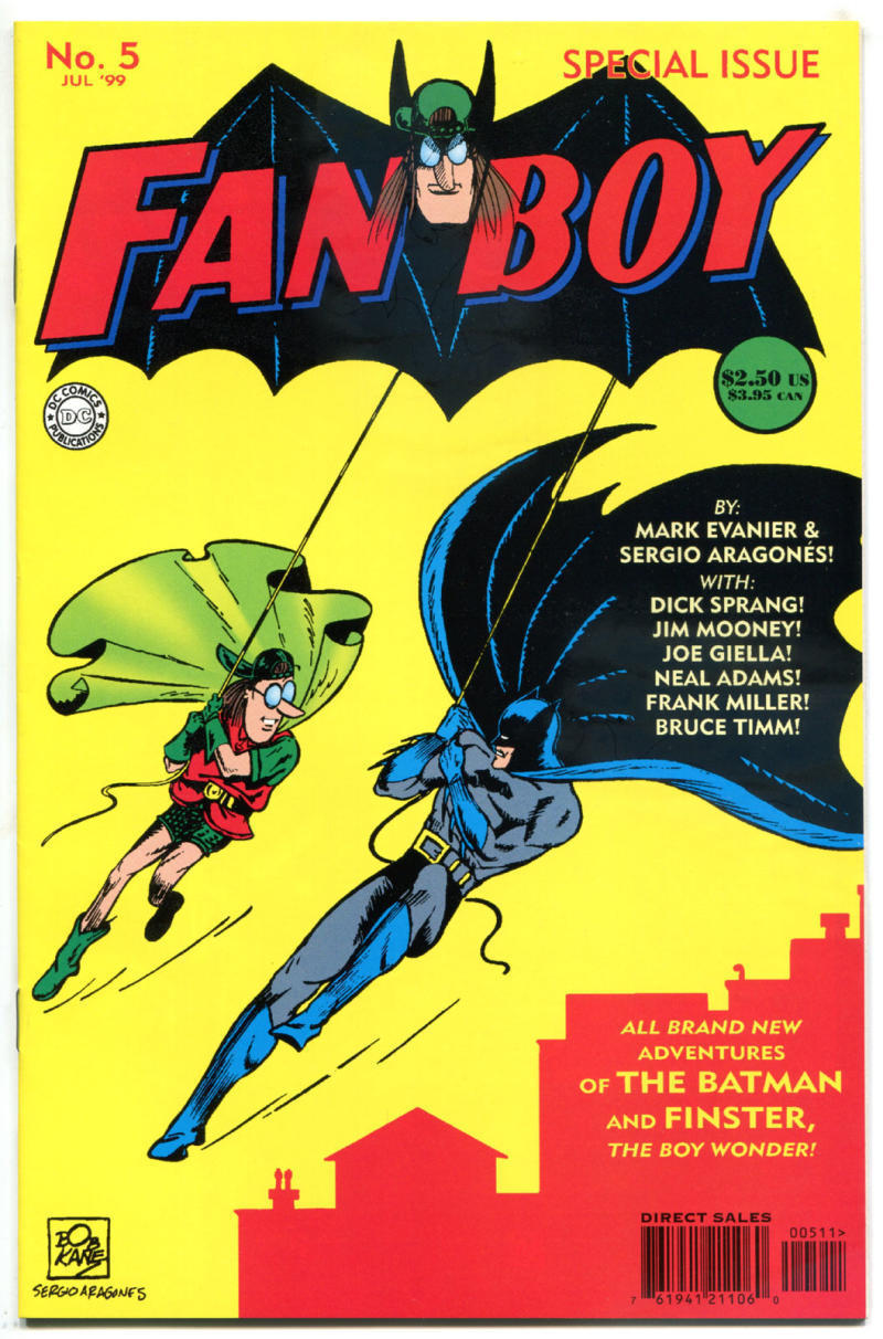 FANBOY #5, NM-, Sergio Aragones, 1999, Batman,Bob Kane, Neal Adams, Frank  Miller | Comic Books - Modern Age / HipComic