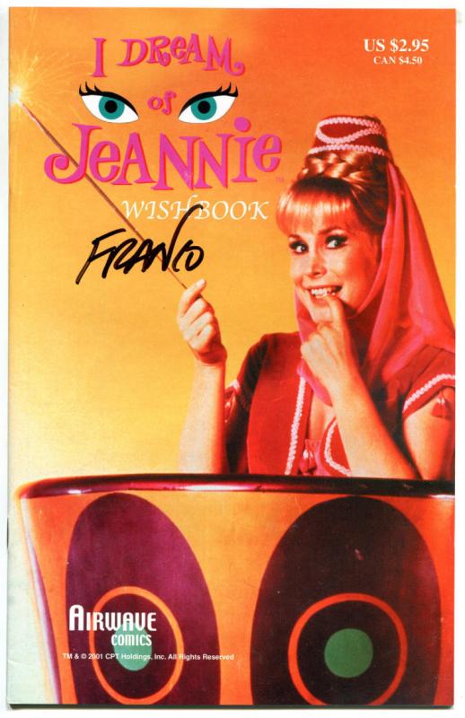 I DREAM of JEANNIE WISHBOOK #1, VF+, Barbara Eden, Photo, Signed, more in store