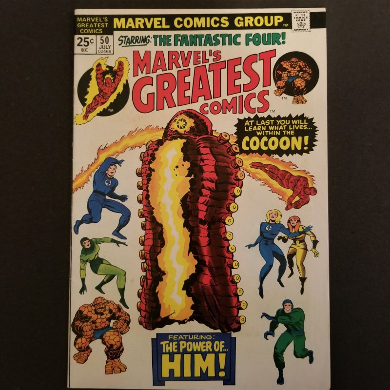 Marvel's Greatest Comics-Starring THE FANTASTIC FOUR!!