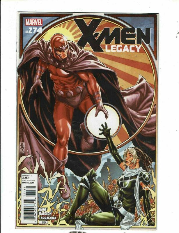 Lot Of 8 X-Men Legacy Marvel Comic Books # 268 269 270 271 272 273 274 275 CJ18