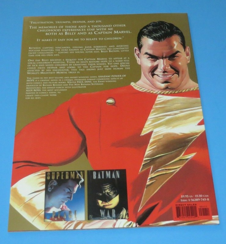 Shazam Power of Hope Giant Size Comic Book NM+ 9.6-10.0 High Grade DC Superhero