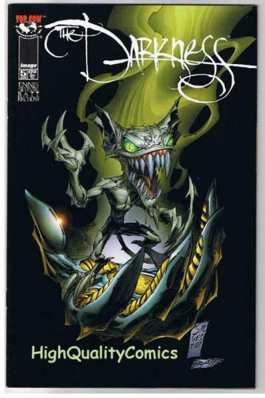 DARKNESS #5 6 7 8, NM-, Garth Ennis, Marc Silvestri, 1996, 4 issues in all