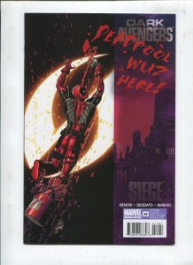 DARK AVENGERS #14 - DEADPOOL VARIANT COVER! - (9.2)