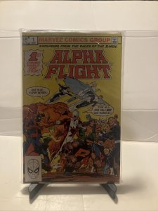 Alpha Flight #1 1st App Tundra Puck Marrina Byrne 1983 Marvel Comics